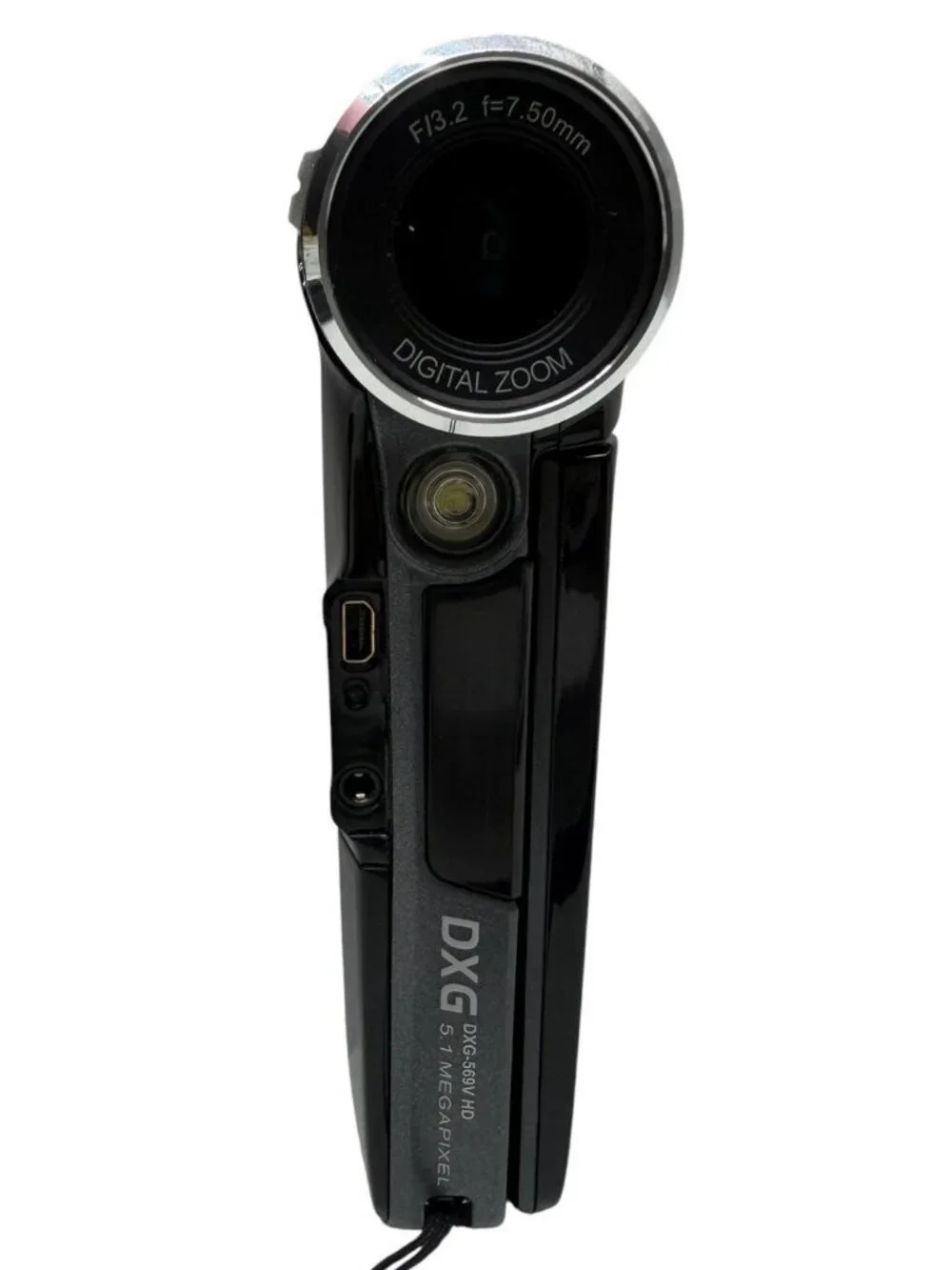 DXG-569V HD 720p Digital Camcorder 5MP 3” Flip LCD w/ Case Tested